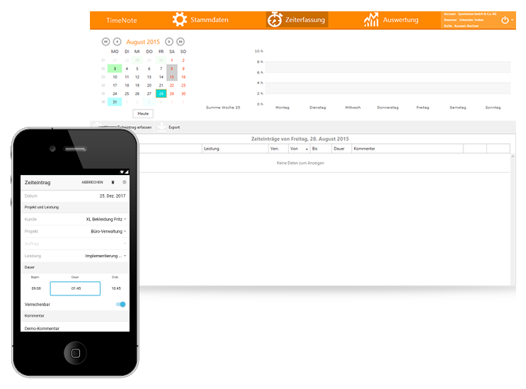 Zeiterfassung Zeiterfassung
